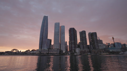 4K Sydney Harbour Sunrise - Barangaroo 2