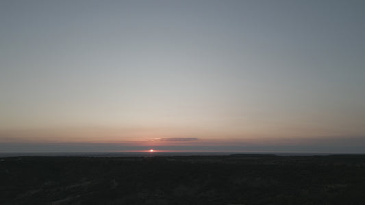 4K Aerial Sunset Over Australian Outback 2